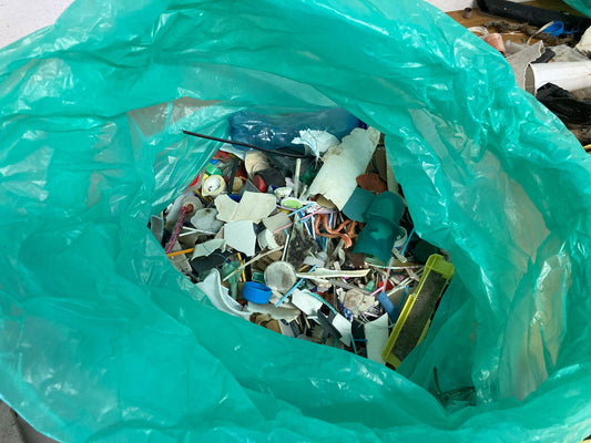 Sea plastic test